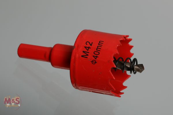 M&S Lochsäge 40 mm ( passend zur Kabeldurchführung)