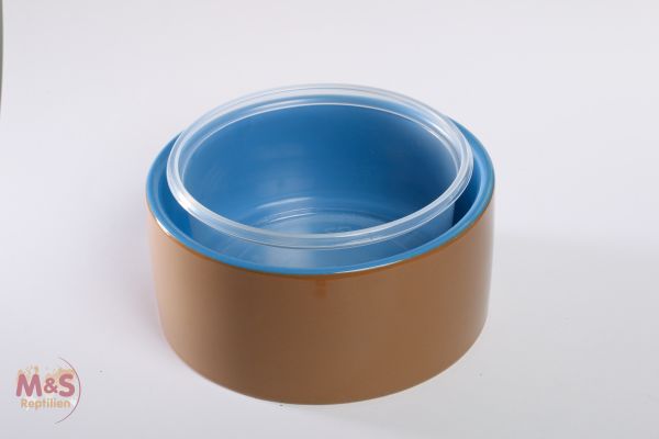 Wasserschalen Keramikset inkl. 10 Einwegbecher (Rackhaltung)