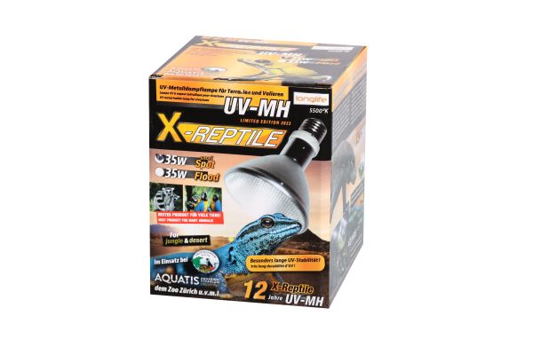 X-Reptile HID-Lampe (UV-Lampe) 35 Watt SPOT -small- ( siehe Videoanleitung)