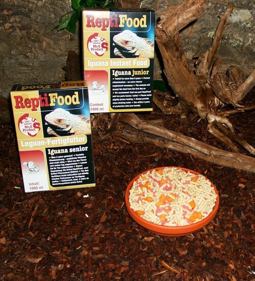 Reptile Food Iguana Junior 2000 ml, Karton mit 12 Pack