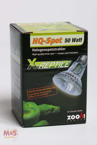 X Reptile Halogen Spot (UVA Basking) Lampe 50 Watt