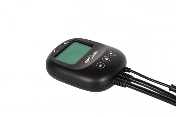 ReptiZoo Thermostat mit Intervall Timer (THC20) -zwei- Anschlüsse WEEE RegNr. 82392108
