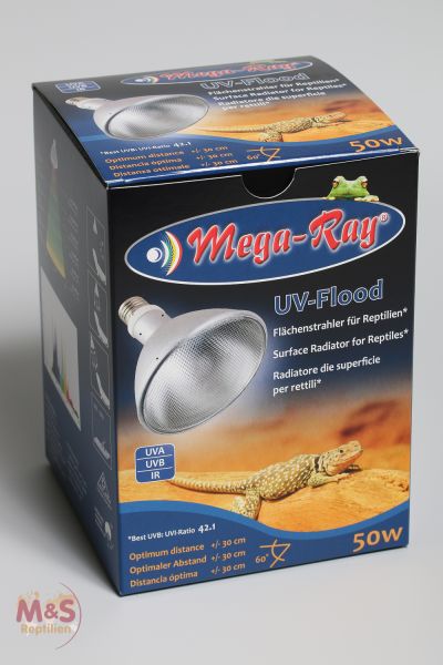 Mega Ray HID-Lampe (UV-Lampe) 50 Watt ( Wide Beam/ 90°Grad)