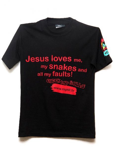 Check My Ball T-Shirt, Jesus loves ...