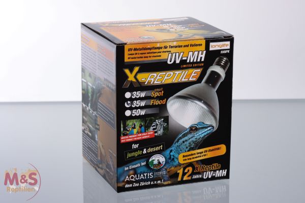 X-Reptile HID-Lampe (UV-Lampe) 35 Watt FLOOD ( siehe Videoanleitung)