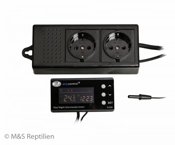 M&amp;S Reptile Control V3 (Thermostat und Zeitschaltuhr) - Vorgänger von V3 PRO WEEE RegNr. 82392108