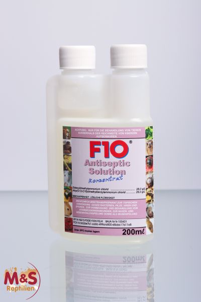 F10 antiseptische Lösung (Konzentrat) 200ml