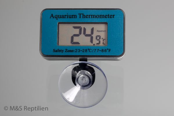 M&amp;S Digitales Thermometer (blau) mit Sauger &#039;&#039;wasserdicht&#039;&#039; (siehe Videoanleitung )