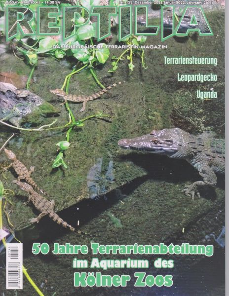 Reptilia, Nr.152 (aktuelles Heft) Dez 2021/Jan 2022